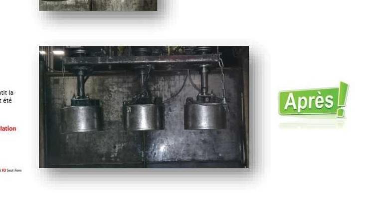 Les actions réalisées à l'usinage, merci aux contributeurs👏