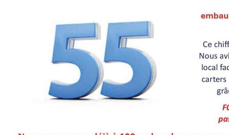 55 embauches à Sept-Fons en 2026, FO en action 💪