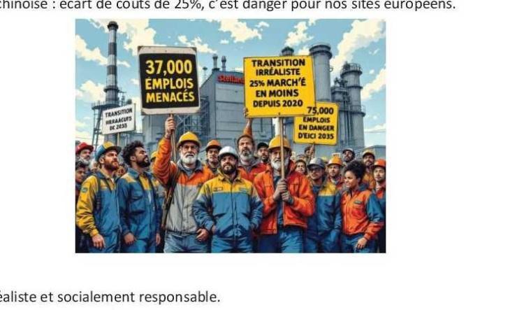 40 000 EMPLOIS PERDUS ET 75 000 MENACÉS !