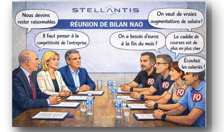 1ere réunion NAO du 28 Janvier 2026 : Bilan Salarial 2025 
