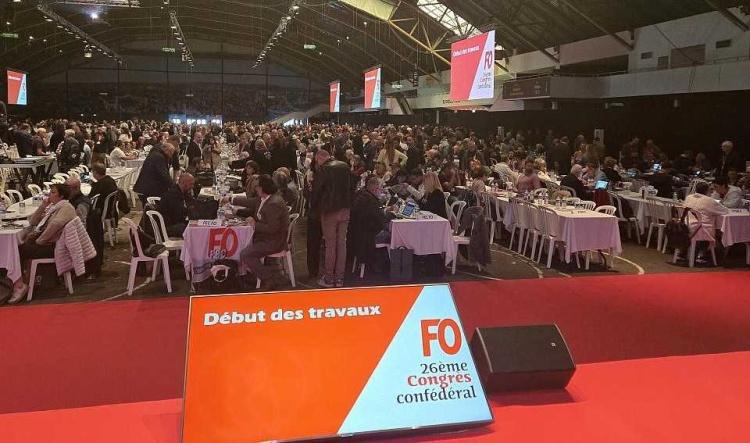 Congrès FO à Dijon