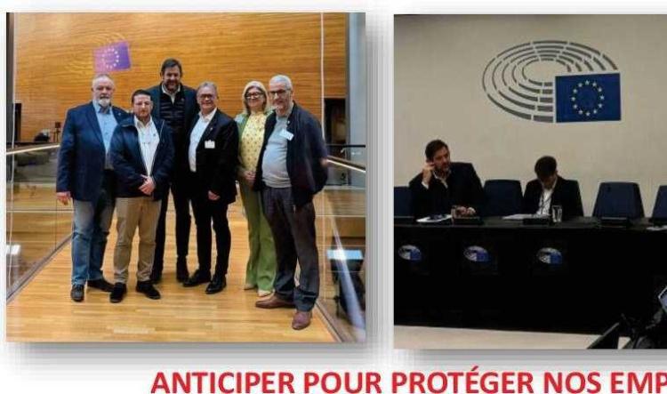 Défense de l'emploi à Strasbourg, la délégation FO alerte les parlementaires