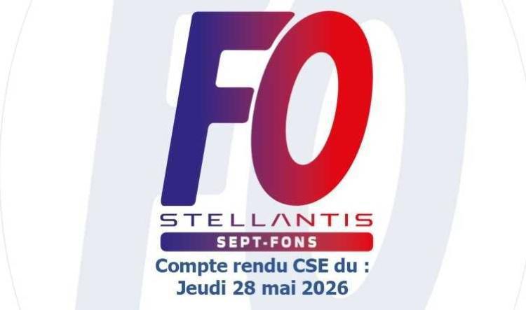 Compte-rendu du CSE du 28 mai 2026.>> programme de travail