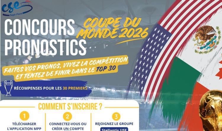 Pronostics coupe du monde 2026