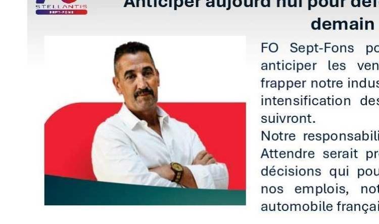Numero 1 FO à Dompierre...pour la défense de l'emploi.