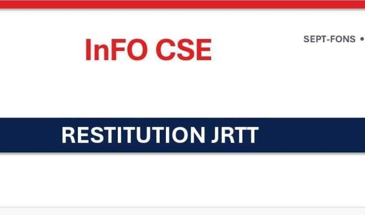 Restitution Jours JRTT.