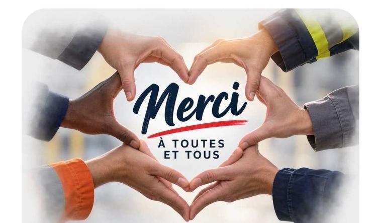 Merci pour votre engagement