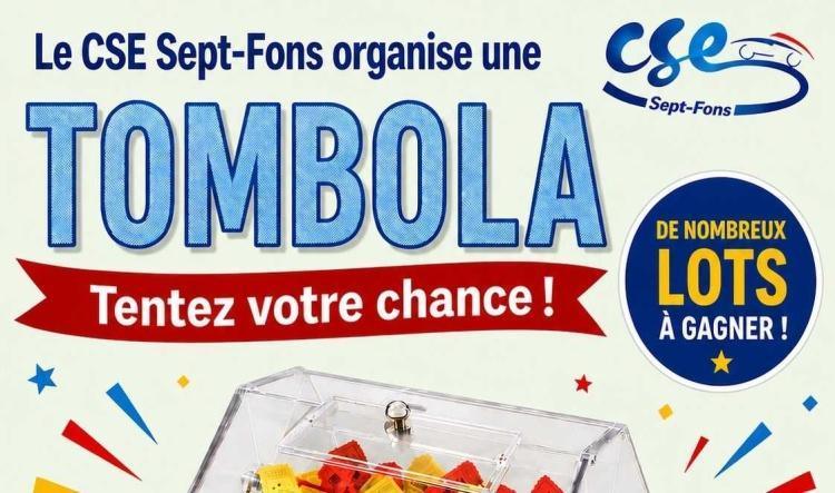Votre CSE organise une TOMBOLA, très bientôt...