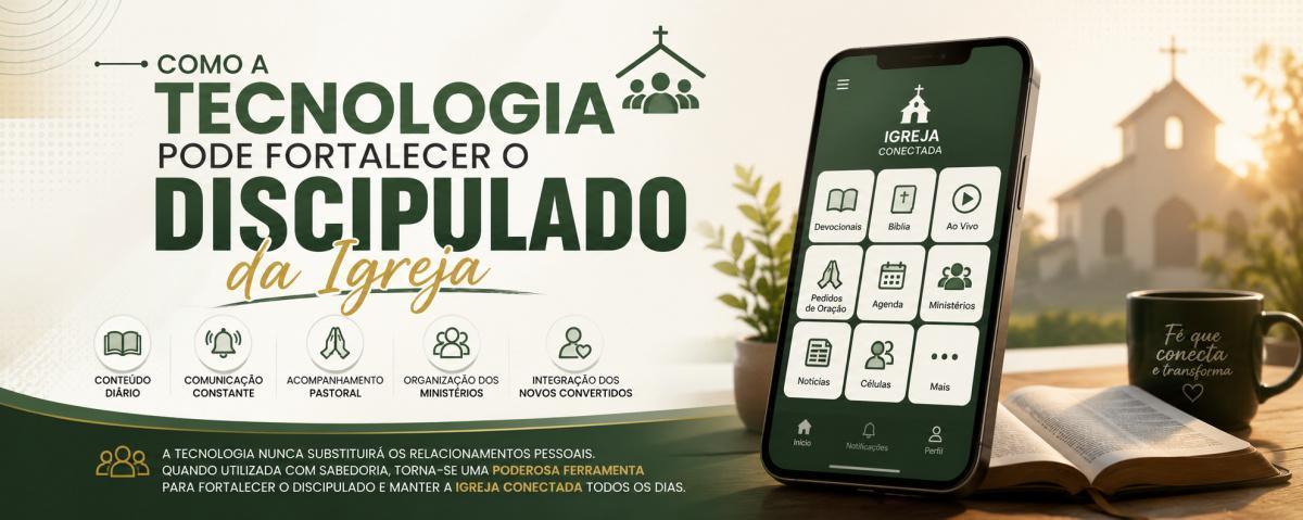 Como a Tecnologia Pode Fortalecer o Discipulado da Igreja
