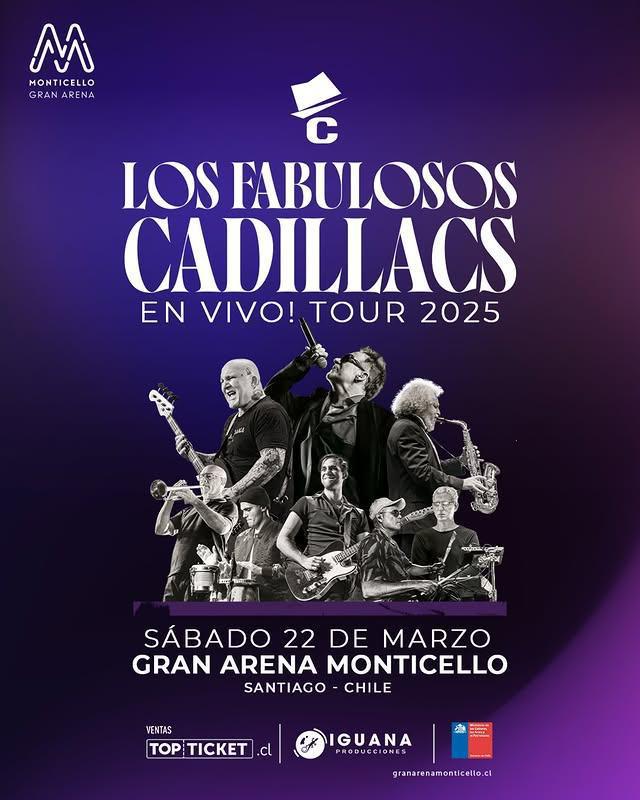 Los Fabulosos Cadillacs llegan a Gran Arena Monticello