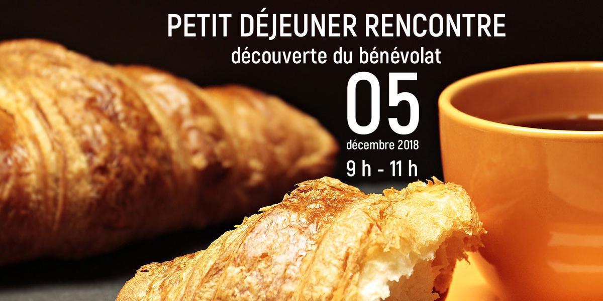 Communiqué de presse - Petit déjeuner rencontre : découverte du bénévolat Communiqué de presse - Petit déjeuner rencontre : découverte du bénévolat