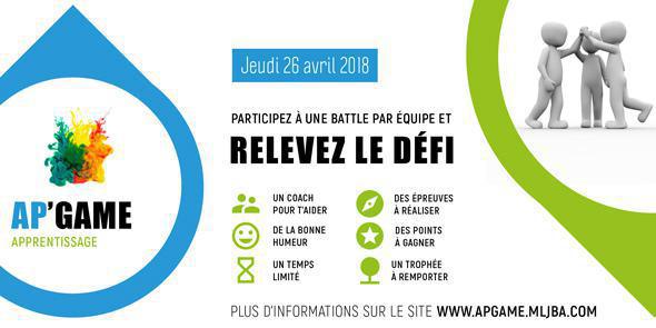 Communiqué de presse - AP'GAME Apprentissage 2018 Communiqué de presse - AP'GAME Apprentissage 2018