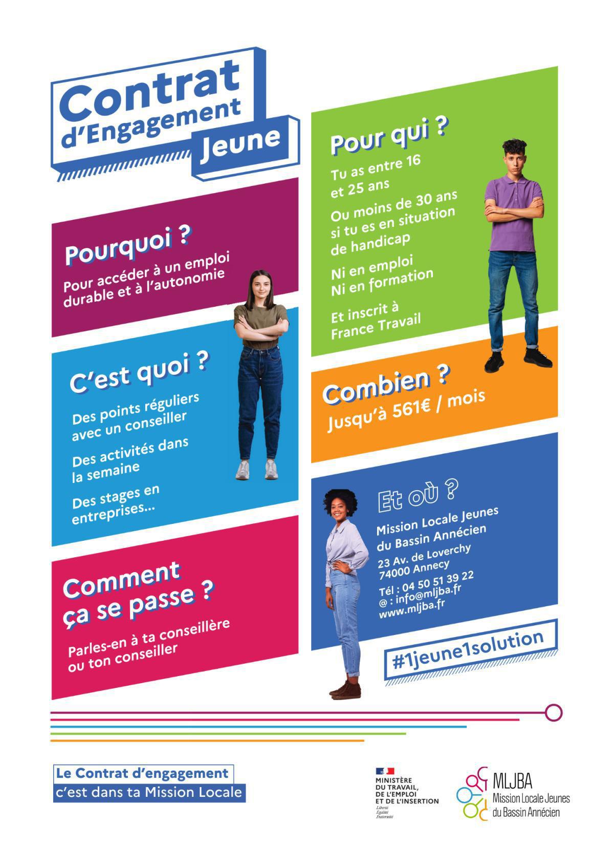 Contrat d'Engagement Jeune (CEJ)