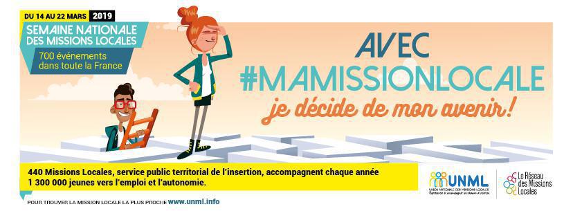 Communiqué de presse : La Mission Locale Jeunes du Bassin Annécien participe à la Semaine Nationale des #MissionsLocales2019 Communiqué de presse : La Mission Locale Jeunes du Bassin Annécien participe à la Semaine Nationale des #MissionsLocales2019