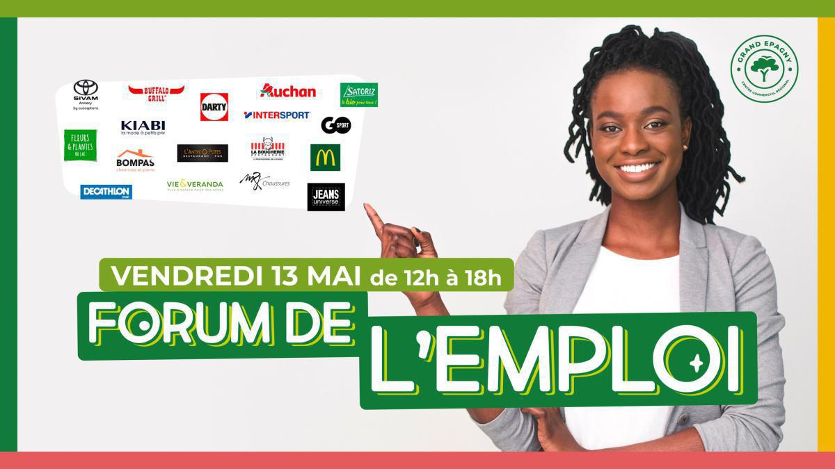 Communiqué de presse - Le Forum de l'Emploi du Grand Epagny, c'est le 13 mai prochain !  Communiqué de presse - Le Forum de l'Emploi du Grand Epagny, c'est le 13 mai prochain !