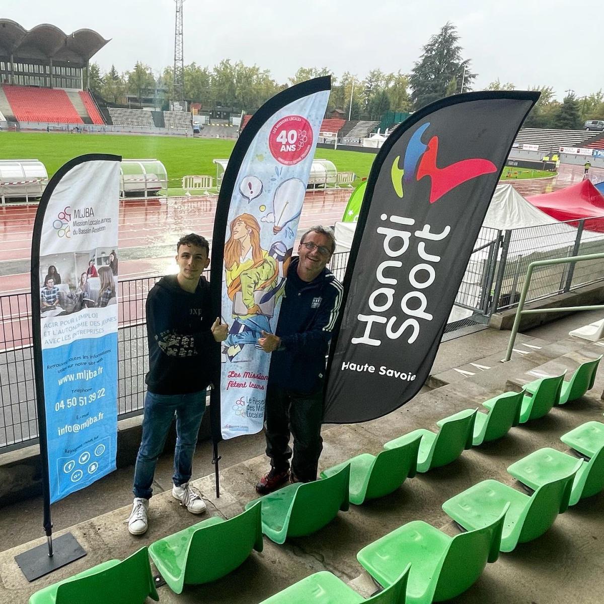 Communiqué de presse : La MLJBA à Annecy court pour Handisport