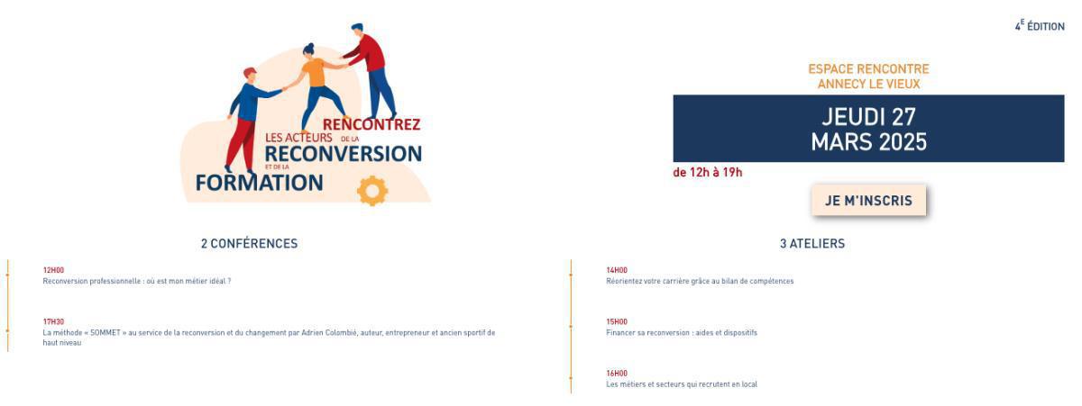 Forum de l'évolution et de la transition professionnelle