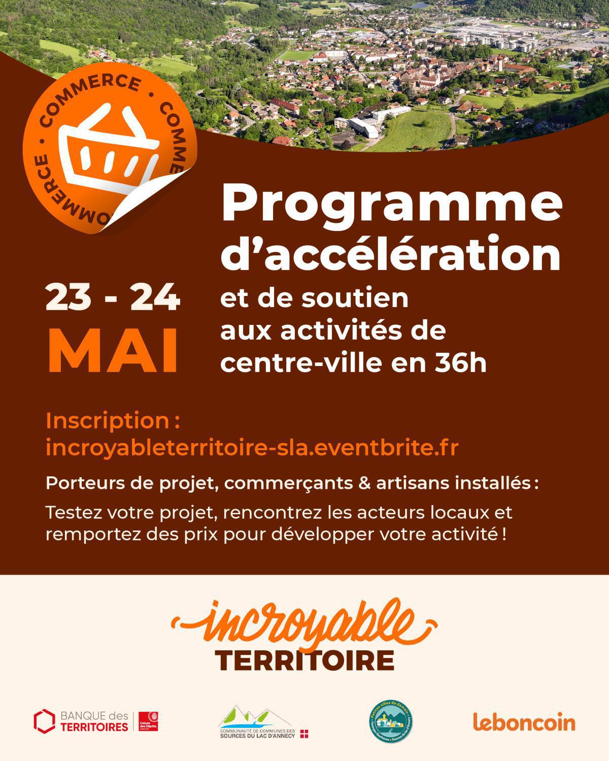 Concours pour les porteurs de projets, commerçants et artisans