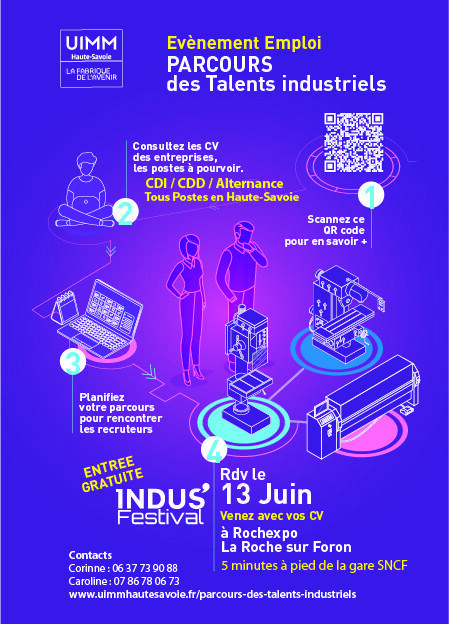 Indus'festival : Parcours des talents industriels