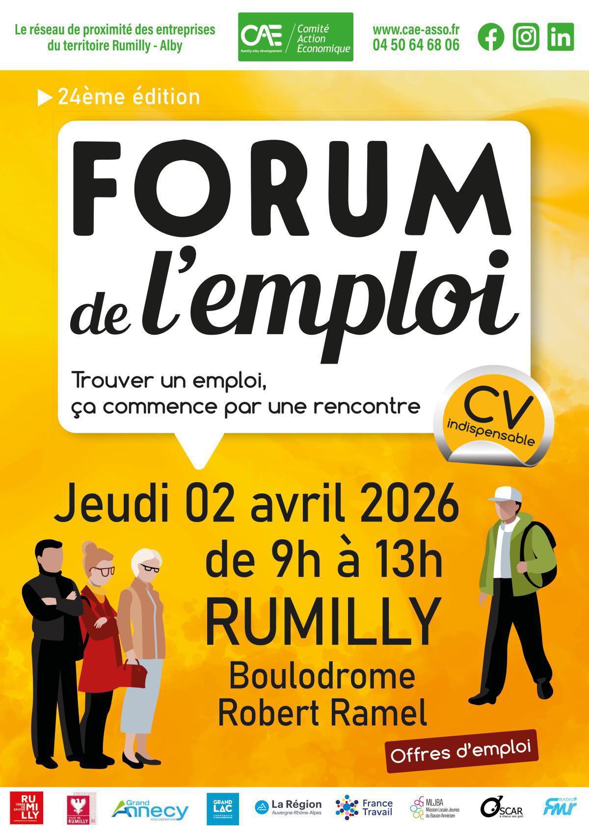 Forum de l'Emploi à Rumilly