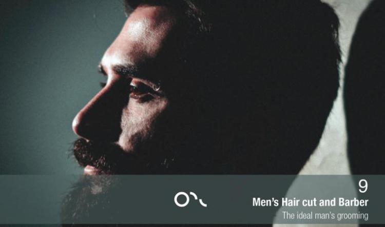 MEN'S HAIR CUT AND BARBER