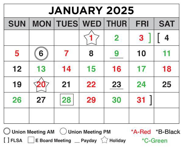 January 2025