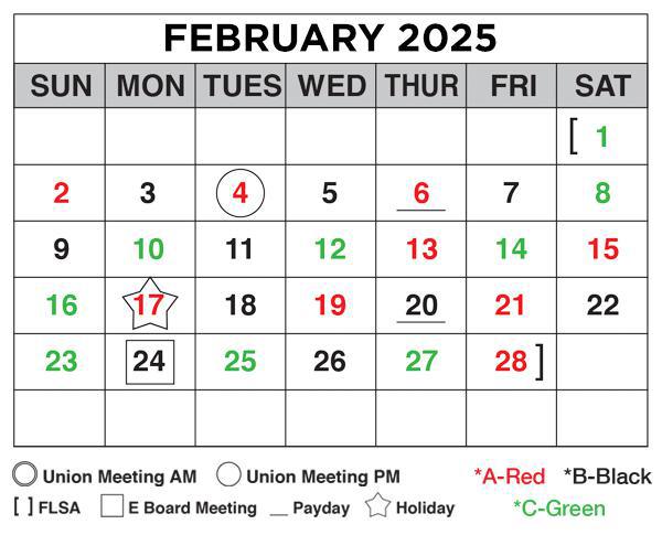February 2025