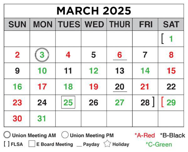 March 2025