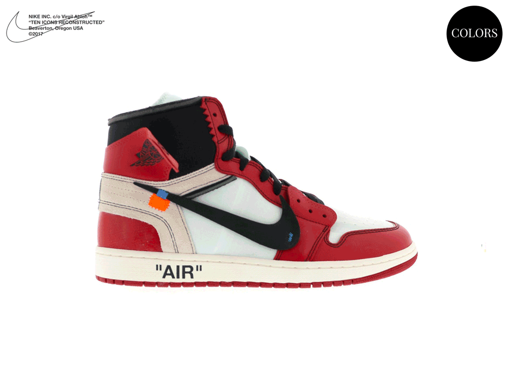 Air JORDAN I x Off-White Chicago Air JORDAN I x Off-White Chicago