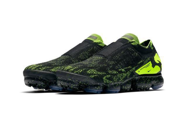NIKE Vapormax Moc 2 x Acronym Black Volt NIKE Vapormax Moc 2 x Acronym Black Volt