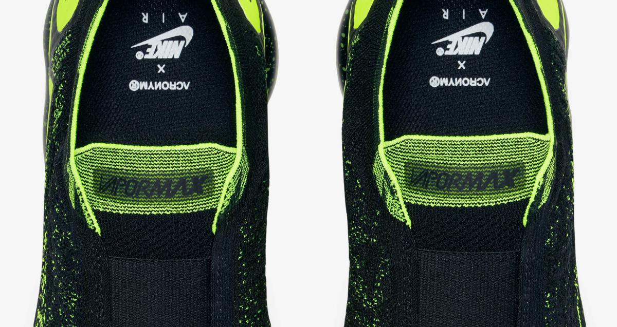 NIKE Vapormax Moc 2 x Acronym Black Volt NIKE Vapormax Moc 2 x Acronym Black Volt