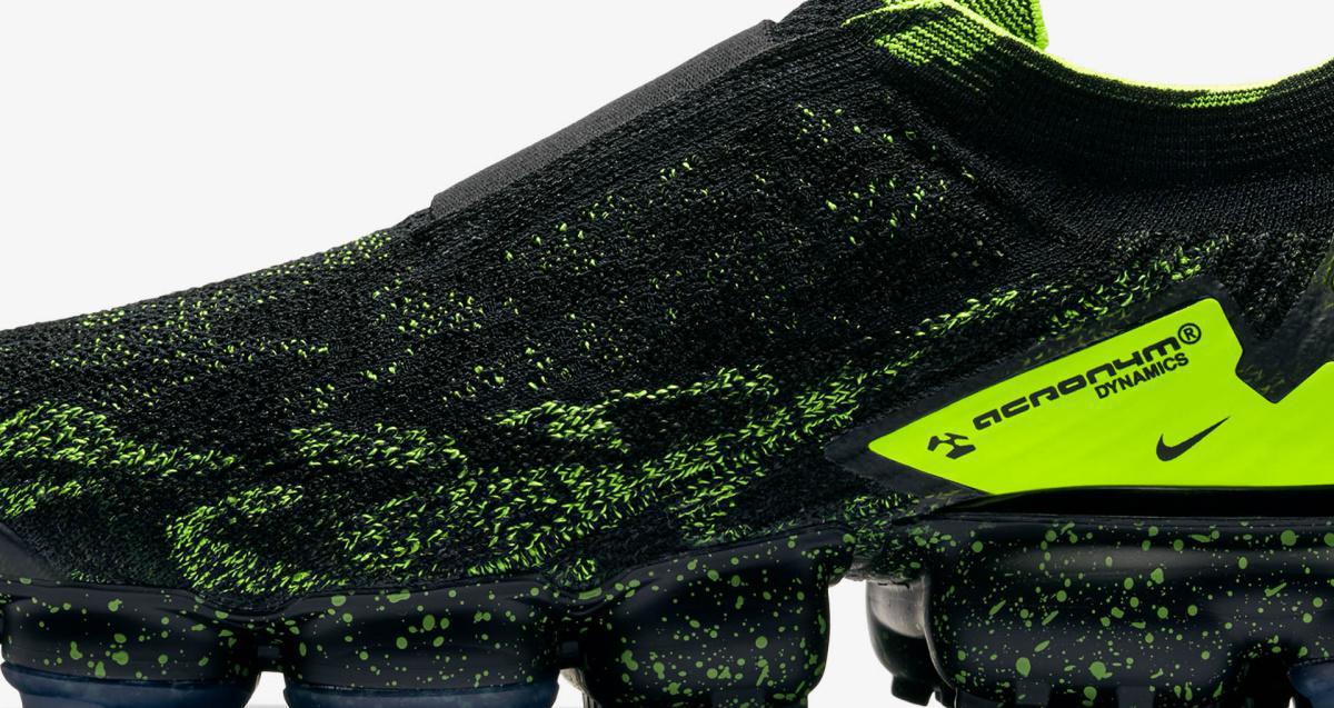 NIKE Vapormax Moc 2 x Acronym Black Volt NIKE Vapormax Moc 2 x Acronym Black Volt