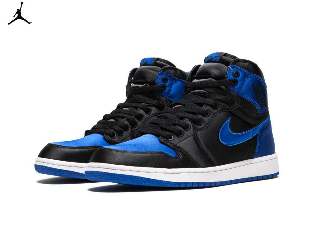 Air JORDAN I Retro Satin Royal Air JORDAN I Retro Satin Royal