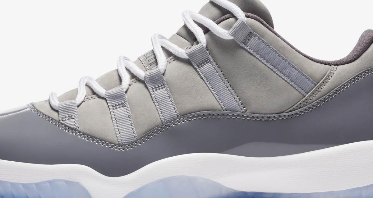 Air JORDAN XI Low Cool Grey Air JORDAN XI Low Cool Grey