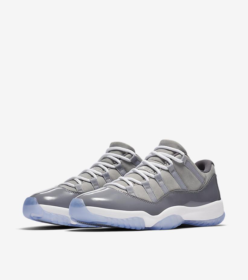 Air JORDAN XI Low Cool Grey Air JORDAN XI Low Cool Grey