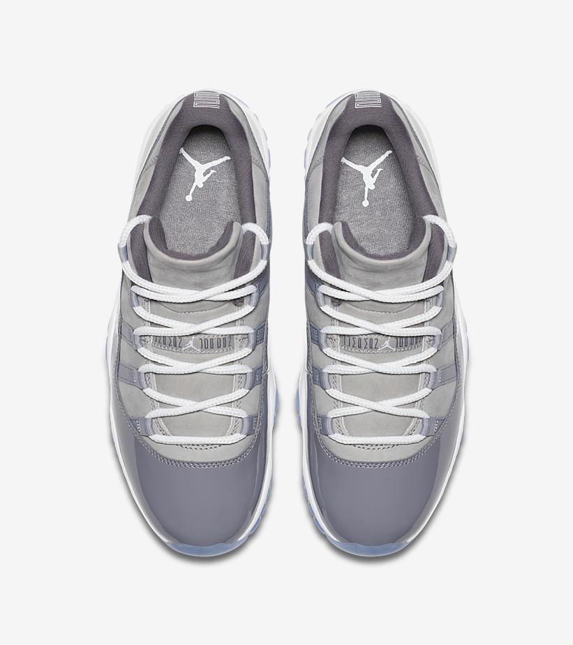 Air JORDAN XI Low Cool Grey Air JORDAN XI Low Cool Grey