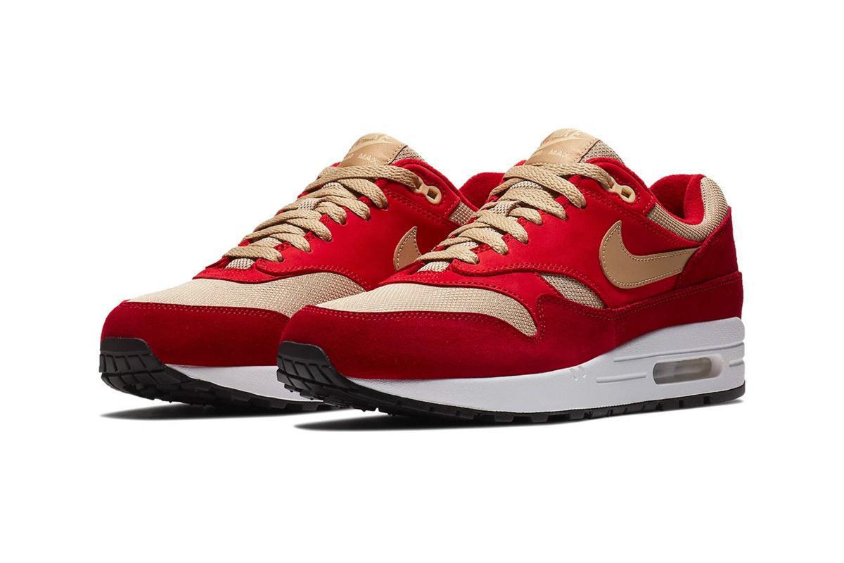 NIKE Air Max 1 Curry Pack Tough Red NIKE Air Max 1 Curry Pack Tough Red