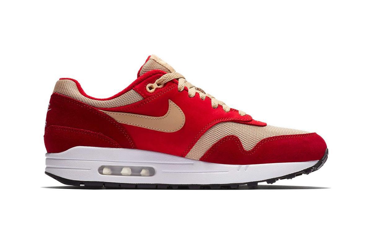 NIKE Air Max 1 Curry Pack Tough Red