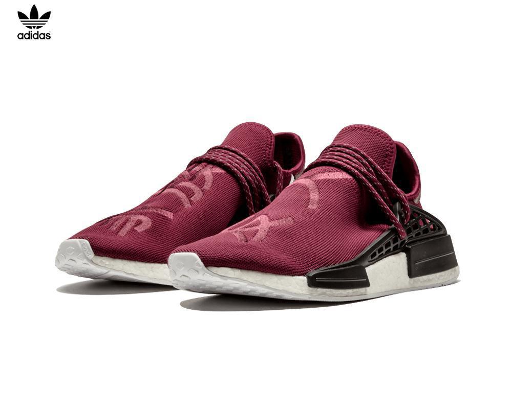 ADIDAS NMD Pharrell Hu Burgundy F&F ADIDAS NMD Pharrell Hu Burgundy F&F