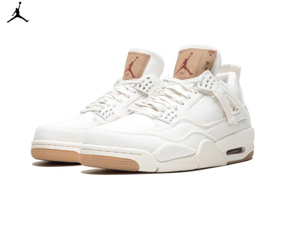 Air JORDAN IV x Levi's White Air JORDAN IV x Levi's White