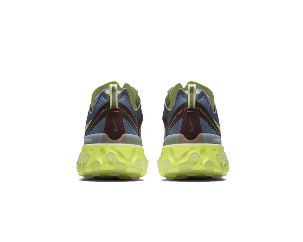 NIKE React Element 87 x Undercover Blue Yellow