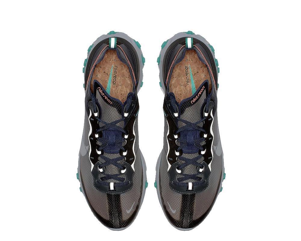 NIKE React Element 87 Black Neptune
