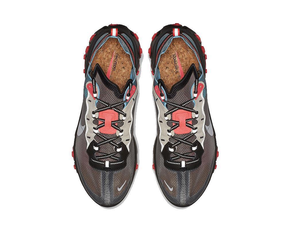 NIKE React Element 87 Black Cool Grey