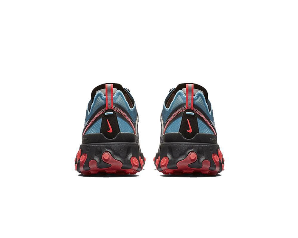 NIKE React Element 87 Black Cool Grey