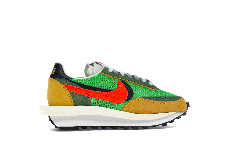 NIKE LD Waffle x Sacai Green NIKE LD Waffle x Sacai Green