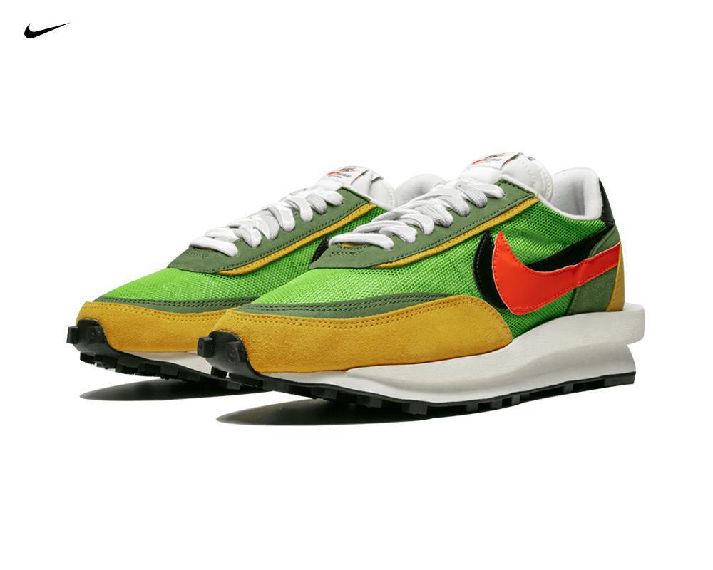 NIKE LD Waffle x Sacai Green NIKE LD Waffle x Sacai Green