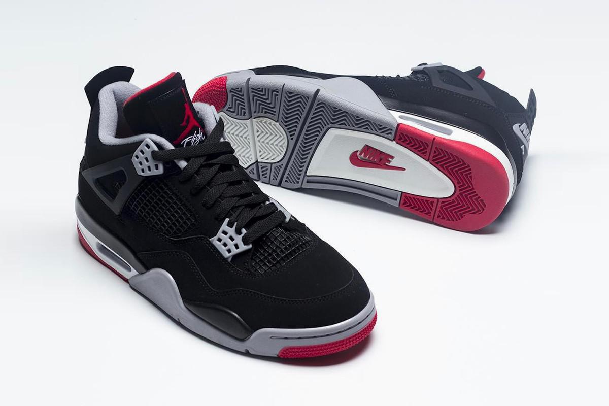 Jetez un premier coup d'oeil à la Air Jordan 4 "Bred" Retro 2019 d'Air Jordan