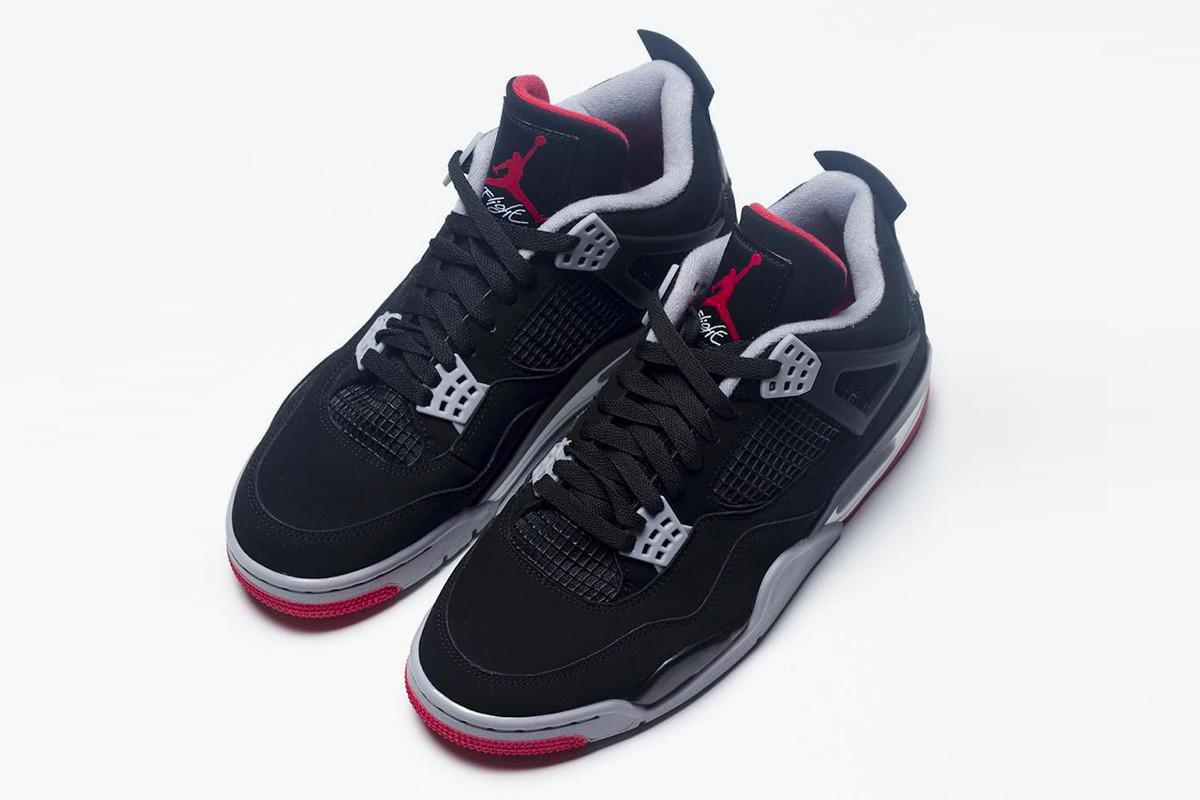 Jetez un premier coup d'oeil à la Air Jordan 4 "Bred" Retro 2019 d'Air Jordan
