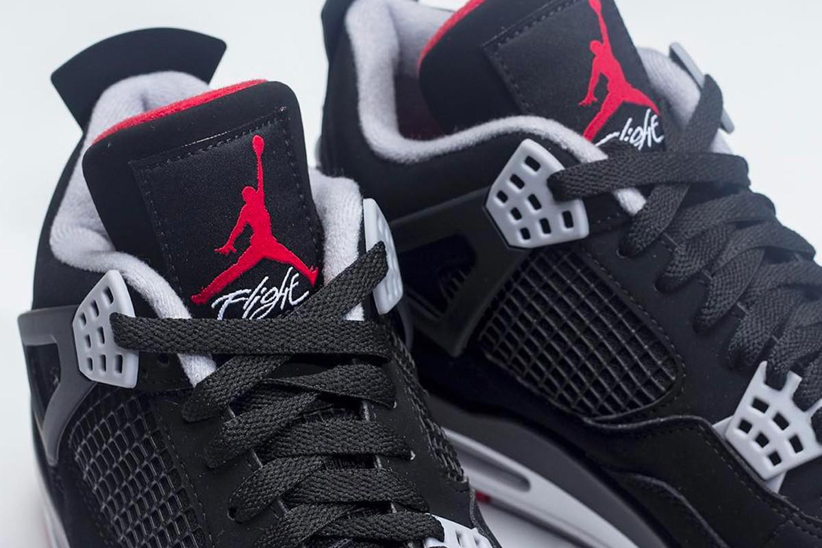Jetez un premier coup d'oeil à la Air Jordan 4 "Bred" Retro 2019 d'Air Jordan