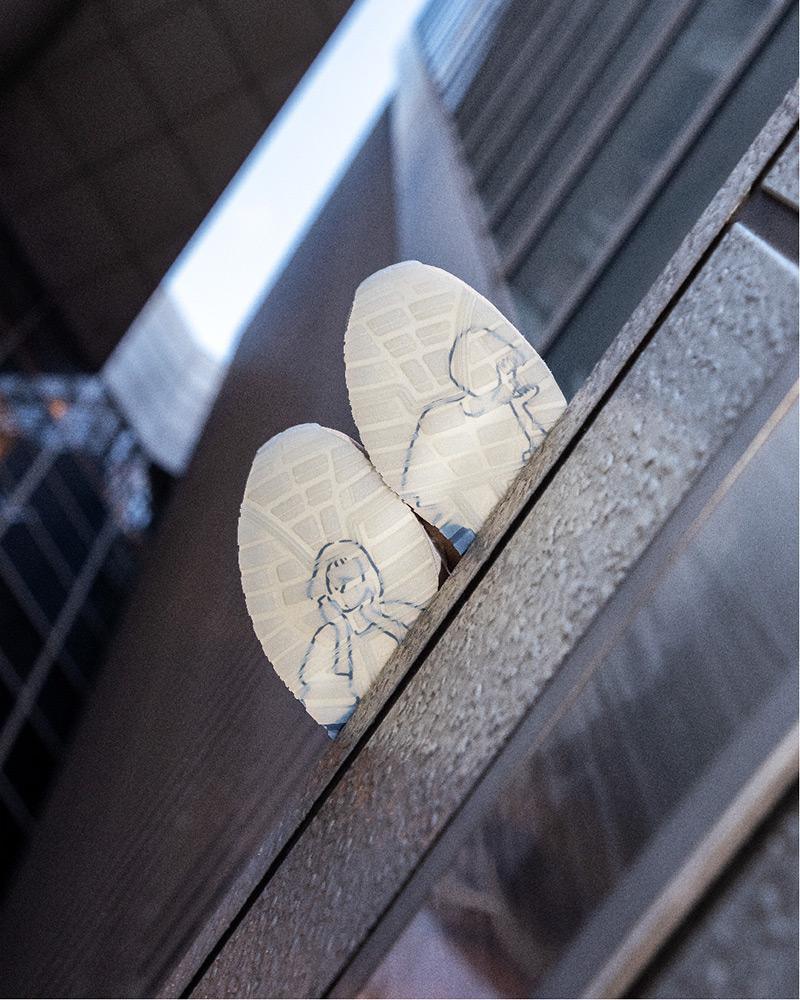 ASICS fait appel à l'illustrateur japonais Yu Nagaba pour Doodle sur la GEL-Saga